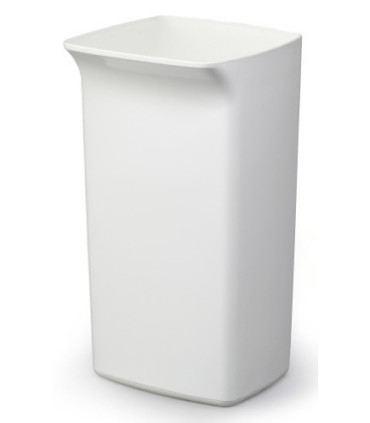 CUBO BASURA PLASTICO DURABIN 40L. BLAN.