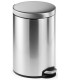 PAPELERA DURABLE MET.REDONDA 12 L INOX