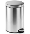 PAPELERA DURABLE MET.REDONDA 12 L INOX