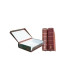 CAJA FORMA DE LIBRO Fº MARRON