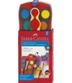 ACUARELAS FABER-CASTELL ESTUC. 24+BLANCO