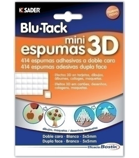 ADHESIVO BLU-TACK MINI ESPUMAS 3D