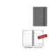 AG.SENF.CAT. UNICOLOR 135x210 D/P GRIS