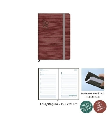 AG.SENF. FLOW 135x210 D/P GRANATE
