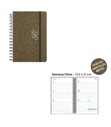 AG.SENF. METALLIC 135x210 S/V COBRE
