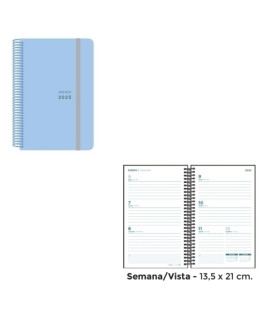 AG.SENF. PASTEL 135x210 S/V AZUL