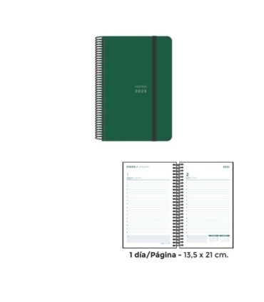 AG.SENF. UNICOLOR 135x210 D/P VERDE OSCU
