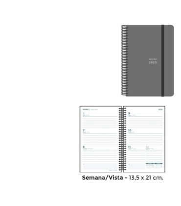 AG.SENF. UNICOLOR 135x210 S/V GRIS