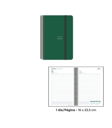 AG.SENF. UNICOLOR 160x235 D/P VERDE OSCU