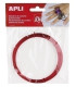 ALAMBRE APLI ø 1,5 mm. ROJO 5 METROS