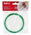 ALAMBRE APLI ø 1,5 mm. VERDE 5 METROS