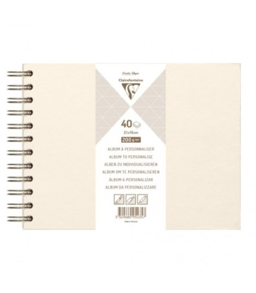 ALBUM FOTOS CF DIY KRAFT 21x16 40h 200g