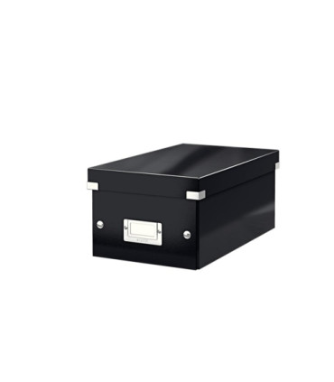 ARCHIVADOR CAJA PARA DVD S LEITZ NEGRO