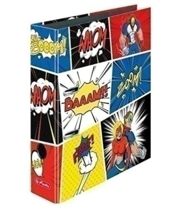 ARCHIVADOR DECOR.HLZ.COMIC A4 BOOM