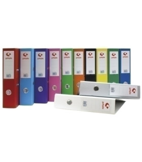 ARCHIVADOR GRAFCOLOR 2,5 RADO A4 75 GRIS