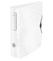 ARCHIVADOR LEITZ WOW A4 180º 80mm BLANCO