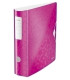 ARCHIVADOR LEITZ WOW A4 180º 80mm FUCSIA