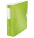 ARCHIVADOR LEITZ WOW A4 180º 80mm VERDE