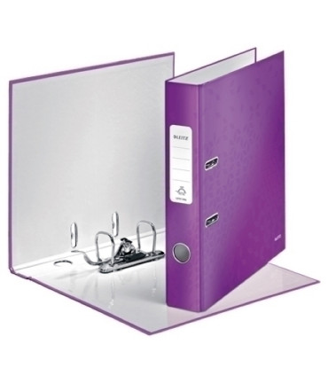 ARCHIVADOR LEITZ WOW A4 180º 50mm VIOLET