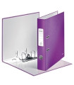 ARCHIVADOR LEITZ WOW A4 180º 50mm VIOLET