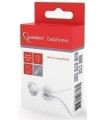 AURICULARES GEMBIRD MHP-001-W BLANCO