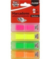 BANDERITAS ADHES. FIXO 12x45 FLUOR B/4