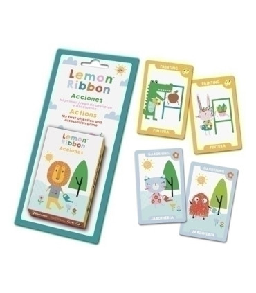 BARAJA EDUC.FOURNIER LEMON RIBBON ACCION