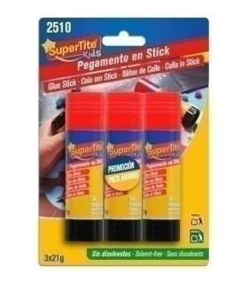 BARRA PEGAMENTO SUPERTITE 21g BLISTER 3