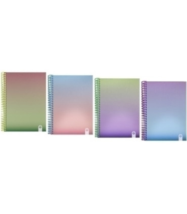 BLOC CARCHIVO GRADIENT A5 80h CD SURT.