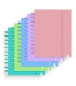 BLOC CARCHIVO INGENIOX PASTEL A4 80h CD.