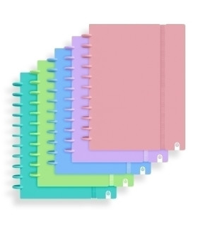 BLOC CARCHIVO INGENIOX PASTEL A4 80h CD.