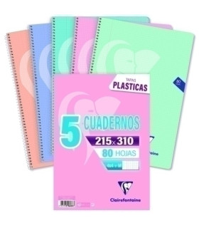 BLOCK CLAIREF.PP Fº 80h 4x4 90g PAST P/5