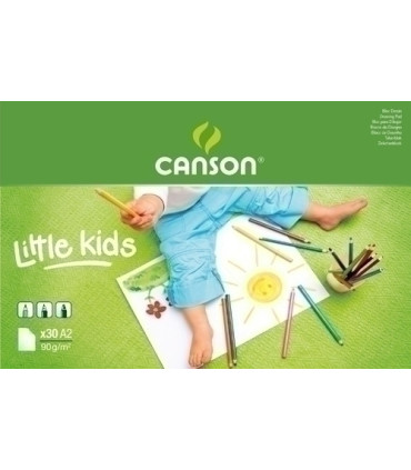 BLOC DIBUJO CANSON KIDS ENCOL. A2 90g