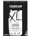 BLOC DIBUJO CANSON XL BLACK C/ESP. A3 15