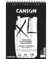 BLOC DIBUJO CANSON XL BLACK C/ESP. A4 15