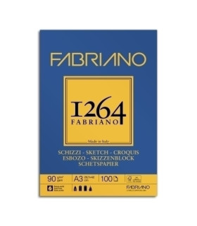 BLOC DIBUJO FABRIANO 1264 ESBOZO ENC. A3