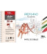 BLOC DIBUJO FABRIANO C/ESP. 2TAL A4+ 130