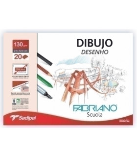 BLOC DIBUJO FABRIANO C/ESP. REC. A4+ 130