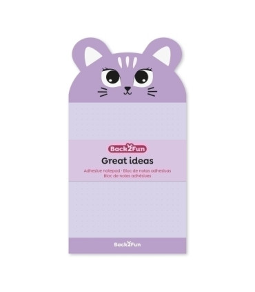BLOC DE NOTAS BACK2FUN GATITA