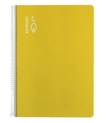 BLOCK ESCOLOFI A4 80h CD.4 70g AMARILLO