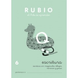 CUADERNO RUBIO A5 ESCRITURA N 6