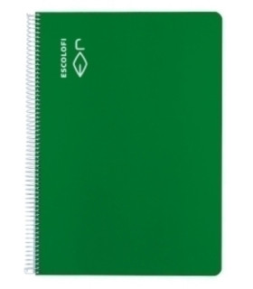BLOCK ESCOLOFI A4 80h CD.8 70g VERDE