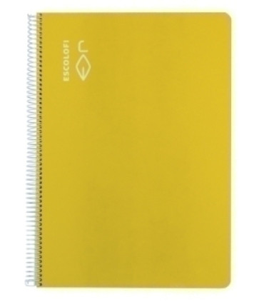 BLOCK ESCOLOFI A4 80h HZT. 70g AMARILLO