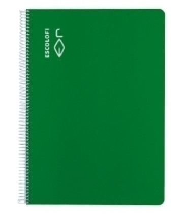BLOCK ESCOLOFI A4 80h MILIM. 70g VERDE