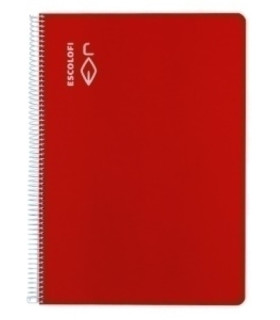 BLOCK ESCOLOFI Fº 50h CD.5 70g ROJO