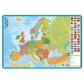 LAMINA ESCOLAR ERIK PVC 40x59 5 DIDACTICA MAPA DE EUROPA