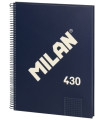 BLOC MILAN 430 A4 80h CD.5 AZUL