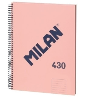 BLOC MILAN 430 A4 80h HZ. ROSA