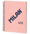 BLOC MILAN 430 A4 80h HZ. ROSA