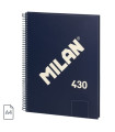 BLOC MILAN 430 A4 80h LISO AZUL